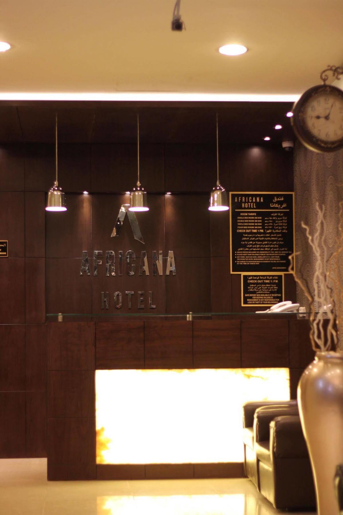Africana Hotel Dubai Esterno foto